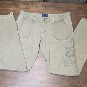 American Eagle Khaki Stretch Pants